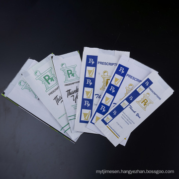 Packaging Customization Pharmacy Prescription Pill Medicine Paper Bag For Hospital